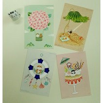 2020 고양이 민화 엽서, 2.내가지켜줄게