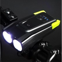 로드 MTB 자전거 LED 라이트 전자벨 조명 전동킥보드 앞 야간 전조등 랜턴 안전등 후레쉬, 1개, B91 블루
