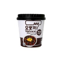 요뽀끼 짜장 떡볶이컵, 120g, 12개