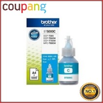 Brother 오케이전산 Brother 정품무한잉크 BT5000C 파랑 T300 5 000매 MFC-T810W, 1