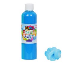 뭉게구름 거품물감 리필 250ml 낱색 형광파랑 미술놀이 물감 물감놀이 유아미술 유아물감 kwk+3502, 상품선택