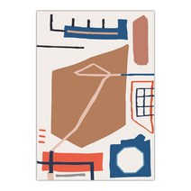 발수건 규조트 규조토발매트 추상적인 기하학 거실 방 십대 홈 푹신하고 부드러운 바닥 라운지 홈스테이 카펫, 25.C - 180x250cm