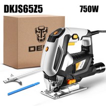 힘 다이나믹 에어쿠션 데코 600-1000W 퍼즐 가변 속도 전기 톱 220V 목공 전원 도구 금속 눈금자 탄소 브러쉬 알렌 렌치, [02] DKJS65Z5, [01] EU, 02 DKJS65Z5_01 EU