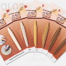 마루바닥찍힘 보수제 원목 나무 가구 못자국 크랙 긁힘 흠집 보수 스틱 택1, 색상, 3호