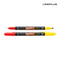 라인플러스 만점합격 트윈 컴퓨터용 싸인펜 1개 12개입, 트윈 컴퓨터용 싸인펜(양면)