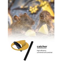 버킷돌리 자동 리셋 마우스 트랩 슬라이드 버킷 뚜껑 유형 내구성 있는 쥐, 한개옵션0