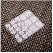 BUyuS단추 생활용품 의류단추 똑딱이단추 투명 똑딱이굿딜 브이숍, 상세페이지 참조, 1세트