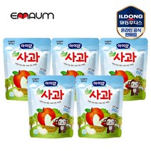 아이얌 동결건조 과일칩 순사과 5개