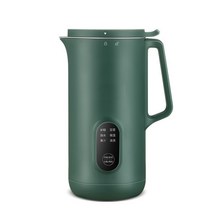 350ml 전기 주 서기 다기능 두유 제조기 스마트 블렌더 아침 식사 보충 기계 콩 우유 필터 프리, 01 green