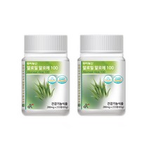 쾌변 알로밀 알로에100 233정x2병 배변원활, 65g, 2병