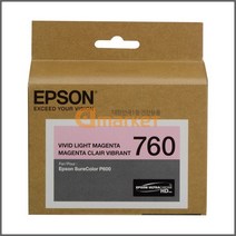 EPSON 정품포토잉크 T760600 Vivid Light Magenta SC-P600 26ml SC-P600, 1