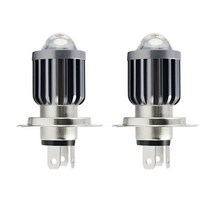 대림 베스비 오토바이 LED 확산렌즈 전조등 H4 1pcs