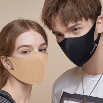 (2개 구매시 +일회용 50매 증정) 태미스 빨아쓰는 연예인 패션 마스크 스포츠 입체 3D, 그레이, 여성용(M)