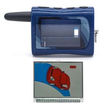 자동차경보기 Magicar LCD 디스플레이 M 바디 리모컨 양방향 자동차 경보 시스템 SHER-KHAN 2 방향 원격