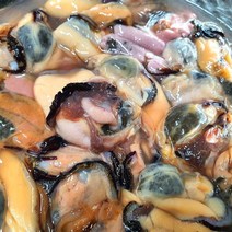 남해안 손질 깐 생 홍합 살 1kg 깐홍합 홍합살 국물요리, 1개