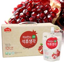 에덴식품 고흥석류 하루한번 석류생각 석류즙(120ml 15포) 석류쥬스, 15포, 120ml