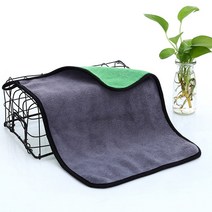 세차 폼건 자동차흠집제거 에바크리닝 30x30cm automtive washing clothes 자동차 자세히 건조 마이크로 화이버 워시 타올 audi bmw kia honda, 청회색