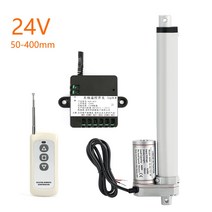 액츄에이터 엑츄에이터 DC 24V 선형 액추에이터 RF 리모컨 금속 기어 선형 모터 창, 8.Stroke 100mm - 500N 20mm s