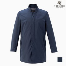 인디안 TREMOLO 남성 네이비 라이너 트렌치 코트_TRNEBUF8411