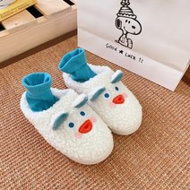 털신발 Comwarm 여자를위한 귀여운 동물 모피 슬리퍼 여자 패션 솜털 겨울 따뜻한