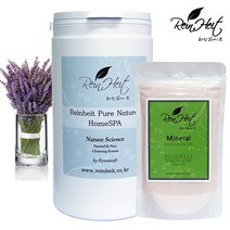 라인하이트 아로마 홈스파 라벤더 입욕제 & 거품입욕제, 1000g + 120g
