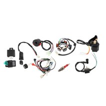 전기 배선 하네스 와이어 베틀 스테이터 ATV 50cc 70cc 90cc 110cc 125cc 오토바이 비치 ATV 배선 하네스 자동차 액세서리, 프랑스, 1 pc