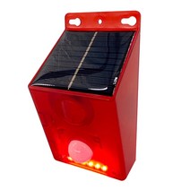 비상 태양광 태양열 동작감지 센서등 경광등 싸이렌, 단품