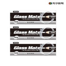 지구화학 글라스 메이트 색연필, 12개입 x 3개, 흑색