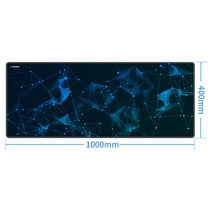 e스포츠 게임 마우스패드 오버사이즈 도톰 락앤락 컴퓨터 책상패드 키보드손잡이 메모리 면 손목보호대, 보여진 바와 같이