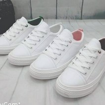 가바바 여성 운동화 화이트에 컬러 조합이 예쁜 신발 G37989