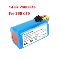 IBoto Aqua V710 로봇 진공 청소기 액세서리 용 새로운 14.8V 2600mAh 리튬 이온 배터리, 03 C50