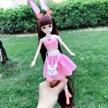 말하는인형 우산 관절 홀더 작은다섯 신년 투라대륙 작은 댄서 생생한 일양말 선물 모형 동일타입 낱개로 팔다, C02-온 아이가 배웅한.신발식, T01-작은다섯 토끼치마야롱류 L1