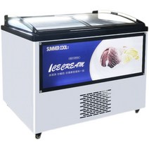 젤라또 아이스크림 냉동고 냉장고 쇼케이스 256L, 206L 전면 창문형 모델
