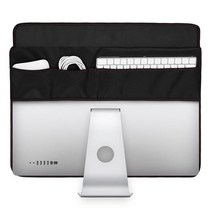 21인치모니터 20인치 23인치 와이드 게이밍 모니터 커버 보호 슬리브 호환 IMAC 21 인치/27 인치 데스크탑, 04 21 inch with pockets
