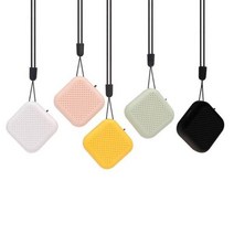 휴대용 개인 공기 청정기 ionizer 목걸이 음향 가정용, Black, CN