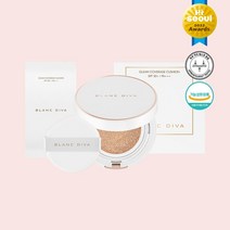 블랑디바 글림 커버리지 쿠션 팩트 13g + 리필 13g 세트, 23호내추럴베이지, 2세트