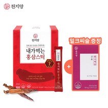 [천지양] 6년근 내가먹는 홍삼스틱 100포 + 밀크씨슬 6일분, 단품, 단품
