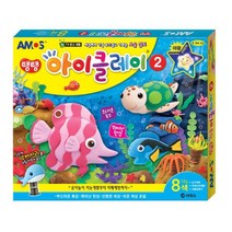 아모스 탱탱아이클레이8본(18gx8색)