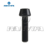 자전거 시트 포스트 wanyifa 티타늄 볼트 m5 x 9 16 18 20 25 30, 검은 색, 16mm, 1개