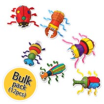 컬러룬 곤충 12인세트 3D입체풍선 만들기키트 색칠풍선, 단품