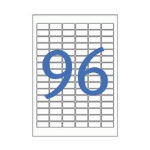 A4 폼텍 규격 스티커라벨지 포스트라벨 주소스티커 라벨 전지 우편 물류관리 바코드라벨 봉투주소 라벨지 post label 100매, 96칸(6x16)