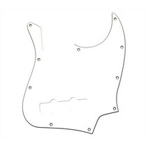 멕시코 표준 재즈 베이스용 픽가드 3플라이 흰색