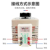 Dex 220V 고출력 압력조절 전원 10KVA 단상 가정용 승압기, 0-300V 시계, 15킬로와트