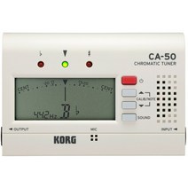 KORG 크로마틱 튜너 CA-50 취주악 브라스밴드 오케스트라 기타 성악 아카펠라