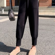 빅포켓 니트 조거팬츠