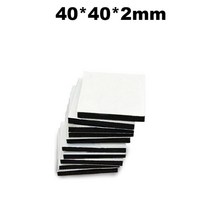에바폼 EVA폼 압축스펀지 스티로폼 폼보드제작 스치로폼 10100pcs 양면 테이프 초강력 자기 접착 EVA 폼 스티커 패드 사각형 원형 헤비 듀티 장착 다중 크기, 73.black 40x40x2mm - 50PCS - 2