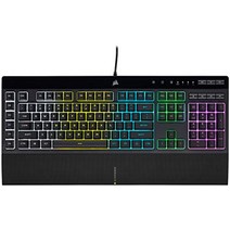 커세어 유선 기계식 키보드 corsair k55 rgb pro 게이밍 리뉴얼