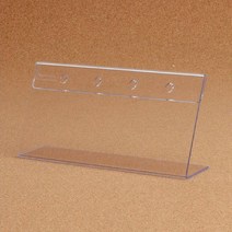 데라필 플라스틱 사무실 명패 이름표 가격표 꽂이 170X80MM 아크릴이름표