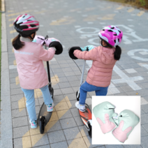방한 킥보드 워머 자전거 워머 장갑, (대)토끼민트