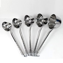 L&C 업소용국자 스텐 통샥구 단샥구 소스 대형 국자 바가지 멀티볼 배식용국자 식당국자 육수 롱샥구 미니국자 업소용 샥구국자 특대 식당국자1200 샥구 미니핸들 특대 스텐 샥구, 소300ml, 올스텐샥구